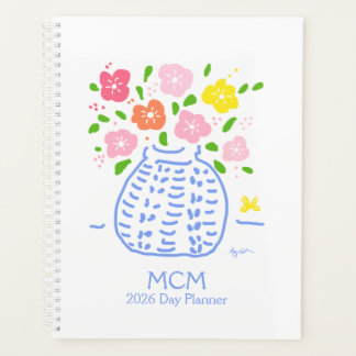 Customizable Posy Vase Planner プランナー手帳
