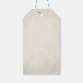 Customizable Preserves BL_04sq Square Sticker ギフトタグ (裏面)