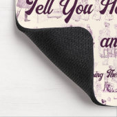 Customizable Pride and Prejudice Most Ardently マウスパッド (コーナー)