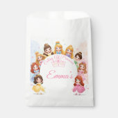 Customizable Princess Girl Birthday Chocolate  フェイバーバッグ (正面)