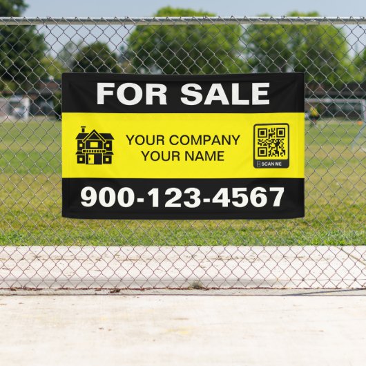 Customizable Property For Sale Real Estate Agency 横断幕 (インサイチュ)