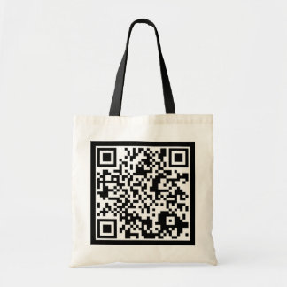 customizable QR code トートバッグ