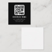 Customizable QR Code & Editable Text Design ノートカード (正面/裏面)