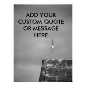 Customizable Quote Ready for the Storm Barn Roof ポスター (正面)