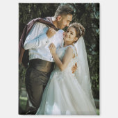 Customizable Rectangle Magnet with Your Picture マグネット (正面)