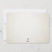 Customizable Retro Spooky Halloween Invitation 招待状 (裏面)