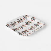 Customizable Robot Kids ペーパープレート (傾斜あり)