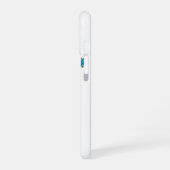 Customizable Rock’n Roll Man – Guitar Art iPhone 16ケース (左側面)