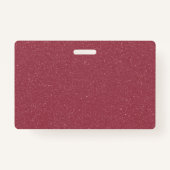 Customizable Rose Gold Glitter Badge バッジ (正面)