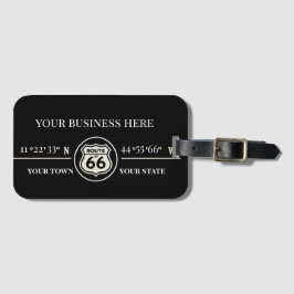 Customizable Route Highway Business ID Accessory ラゲッジタグ