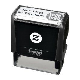 Customizable Rubber Stamp Business Logo セルフインキングスタンプ