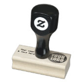 Customizable Rubber Stamp Business Logo ラバースタンプ (スタンプ)