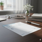 Customizable RX Pad for Doctors - Prescription Pad ノートパッド