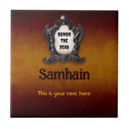 Customizable Samhain Ceramic Tile タイル