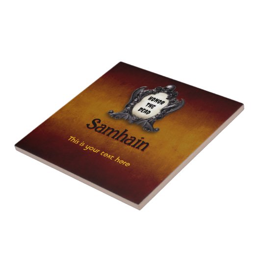 Customizable Samhain Ceramic Tile タイル (側面)