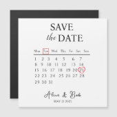 Customizable Save the Date, Magnetic Card (正面/裏面)