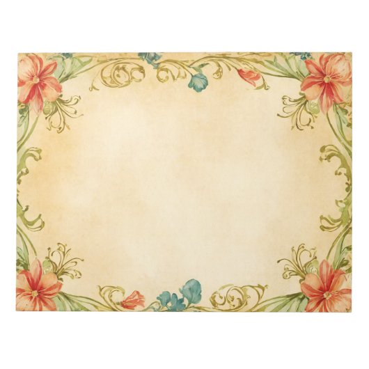 Customizable Scrapbook & Junk Journal Supplies ノートパッド (正面)