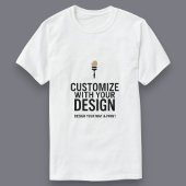 Customizable Simple Blank Business Corporate Tシャツ