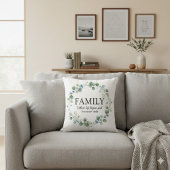 Customizable Simple Leaf Design Pillow クッション