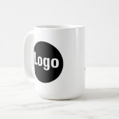Customizable Simple Stylish Mug コーヒーマグカップ (正面左)