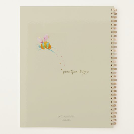 Customizable Solar Day Planner プランナー手帳 (裏面)