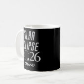 Customizable Solar Eclipse 2026 Iceland Mug コーヒーマグカップ (正面左)