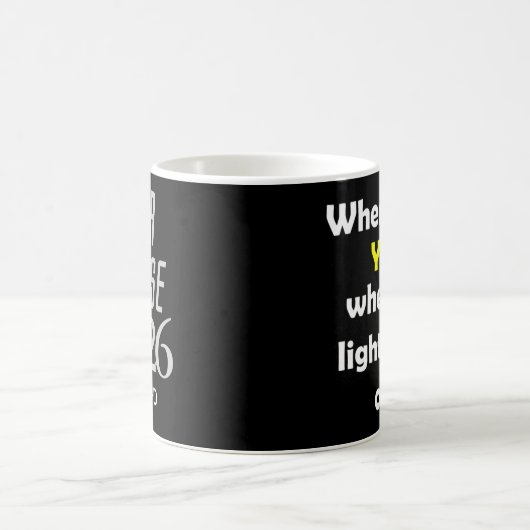 Customizable Solar Eclipse 2026 Iceland Mug コーヒーマグカップ (中央)