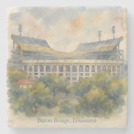 Customizable Sports Stadium Coaster ストーンコースター (正面)