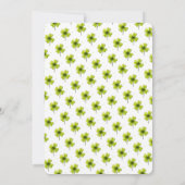 Customizable St. Patrick’s Day Invitation 招待状 (裏面)