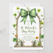 Customizable St. Patrick’s Day Invitation 招待状 (正面)