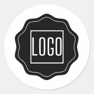 Customizable Stickers - Add Your Logo ラウンドシール