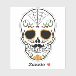 Customizable Sugar Skull シール