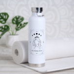 Customizable Tarot Feminist Witch Political Zodiac ウォーターボトル<br><div class="desc">Add any text to customize tarot card! The Political Witch tarot makes great personalized political humor birthday gifts, thank you appreciation gifts for witchy mystical celestial decor enthusiasts, whimsy feminists, crystal astrology readers, new age spiritual chakra healing yoga teachers, unique gift ideas for all sun moon rising zodiac signs: Aries,...</div>