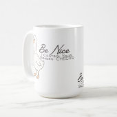 Customizable Teacher controls your grades Mug コーヒーマグカップ (正面左)