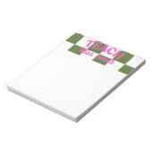 Customizable Teacher Post-it ノートパッド (回転)