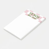 Customizable Teacher Post-it ポストイット (アングル)