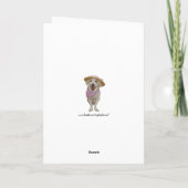 Customizable Thank You サンキューカード (裏面)