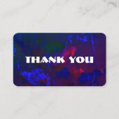 Customizable thank you card  名刺 (正面)