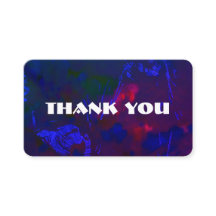 Customizable thank you card 