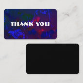 Customizable thank you card  名刺 (正面/裏面)