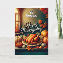 Customizable Thanksgiving
