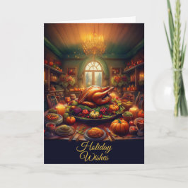 Customizable Thanksgiving  カード