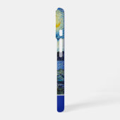 Customizable The Starry Night by Van Gogh iPhone 16ケース (左側面)