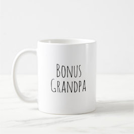 Customizable "Undisputed #1 Bonus Grandpa" Gift  コーヒーマグカップ