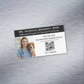 Customizable Veterinary Professional Photo  マグネット名刺 (インサイチュ)