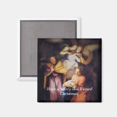 Customizable Vintage Nativity Christmas  マグネット