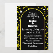 Customizable Wedding Invitation | Elegant  招待状 (正面/裏面)