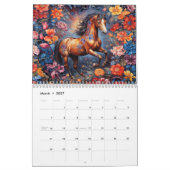 Customizable Wonderful Animals World Calendar 2026 カレンダー (3月 2027)