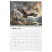Customizable Wonderful Animals World Calendar 2026 カレンダー (2月 2027)