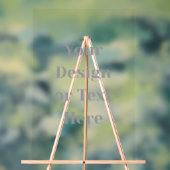 Customizable Your Design or Text Here Personalized アクリルサイン (ニュートラル)